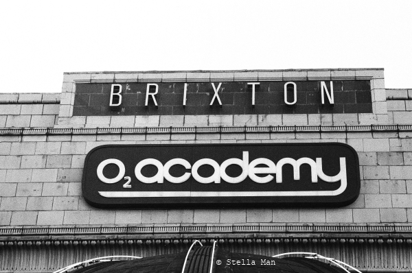 Brixton 02 academy black and white