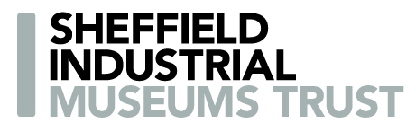 sheffield industrial museums trust logo black and grey font on white background