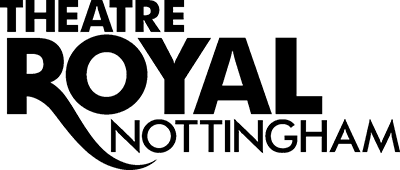 Theatre Royal Nottingham Black Font on White Background