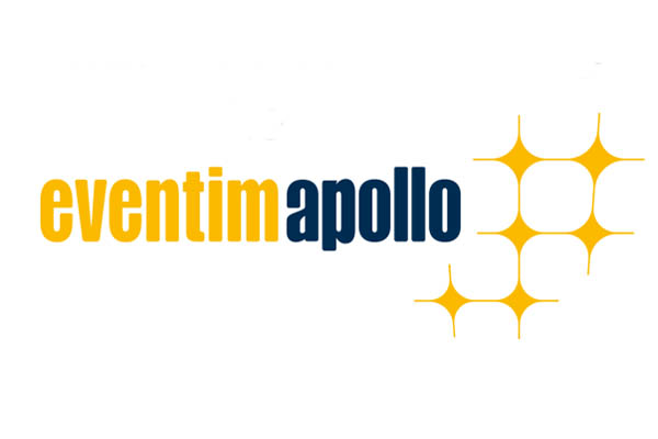 eventim apollo yell and blue logo with yellow stars