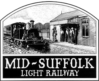 mid suffolk light railway logo